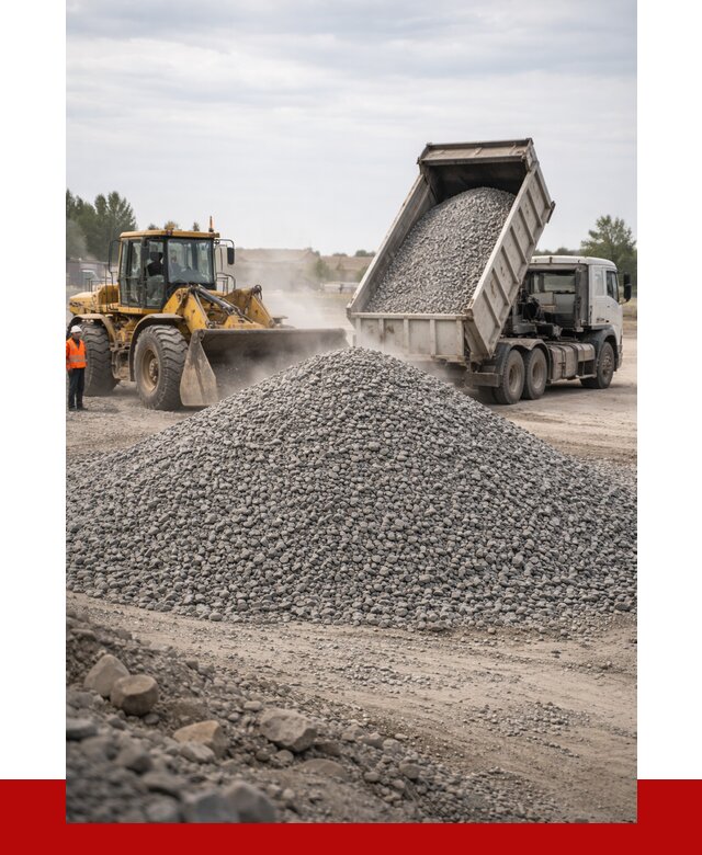 Купить щебень с доставкой в Рузаевке от 2592 руб. | ПРОНЕРУДРзв