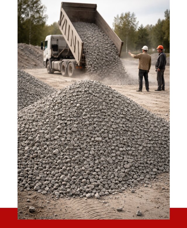 Гранитный щебень фракция 0-5 в Рузаевке от 3007 руб ПРОНЕРУДРзв