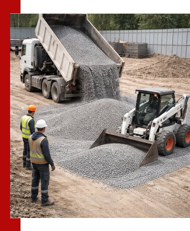 Доставка и продажа гранитного щебня фракции 0-5 в Рузаевке