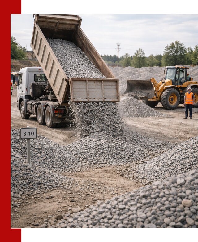 Гранитный щебень фракции 3–10: доставка и продажа в Рузаевке