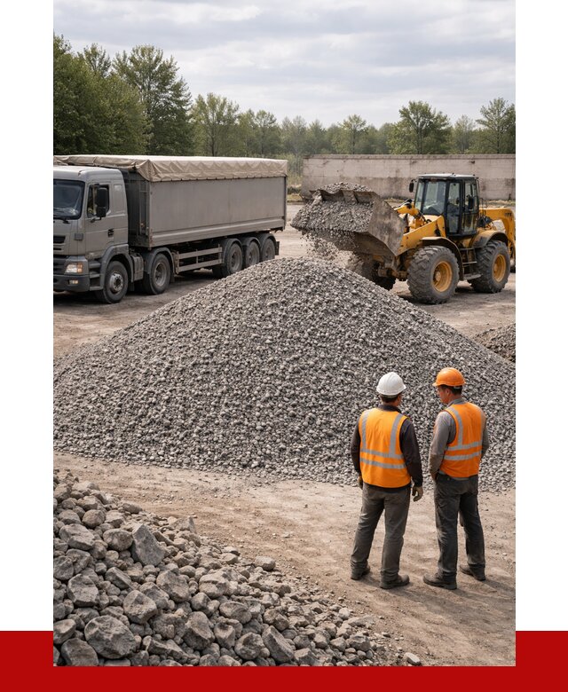 Гранитный щебень фракция 5-20 в Рузаевке от 4355 руб | ПРОНЕРУДРзв