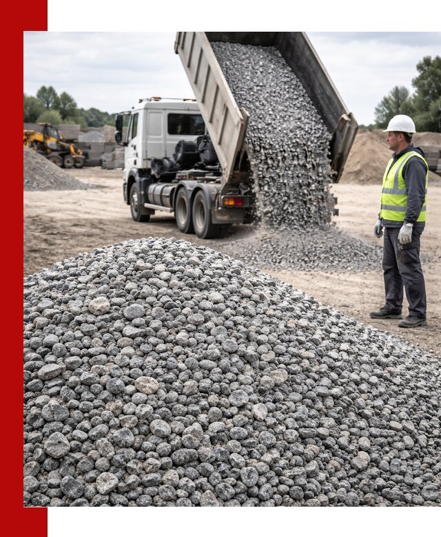 Доставка и продажа гранитного щебня фракции 5-20 в Рузаевке