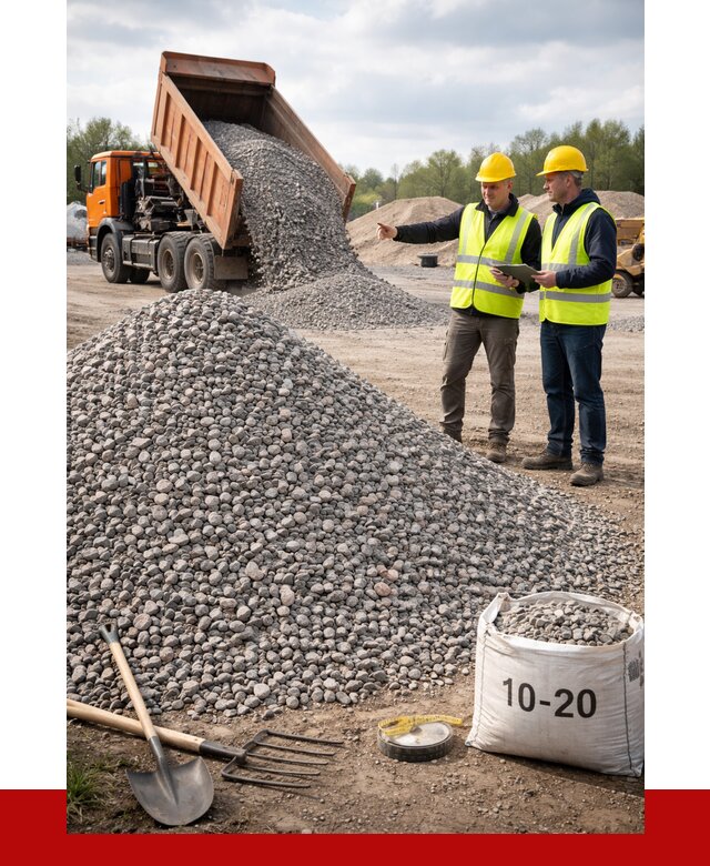 Гранитный щебень фракция 10-20 в Рузаевке от 4355 руб.|ПРОНЕРУДРзв