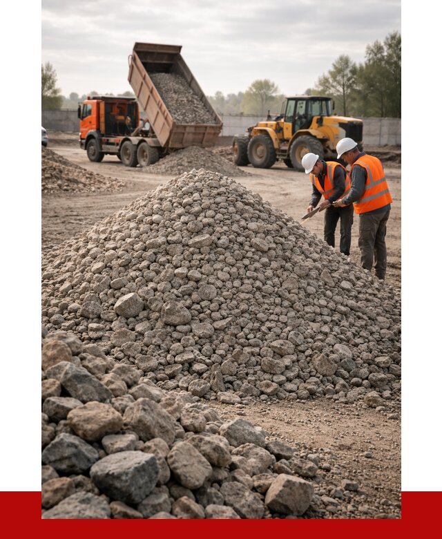 Гранитный щебень фракция 40-70 в Рузаевке от 2592 руб ПРОНЕРУДРзв