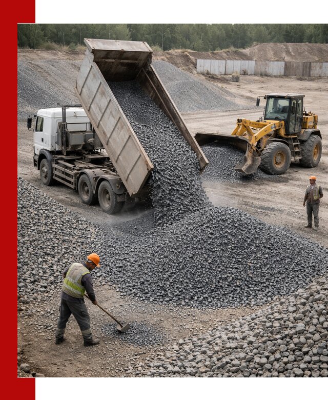 Щебень габбро-диабаз фр. 5-20 с доставкой в Рузаевке