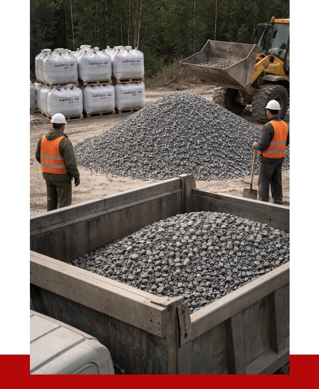 Щебень габбро диабаз 20-40 в Рузаевке от 3525 руб. | ПРОНЕРУДРзв