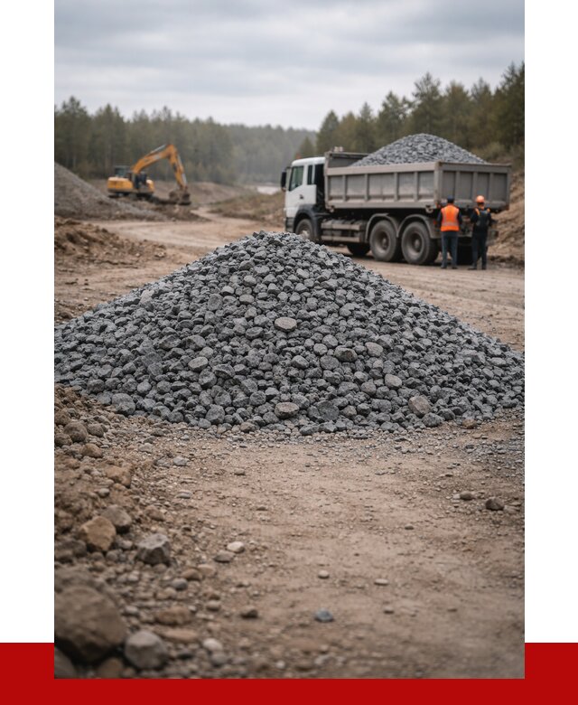 Щебень габбро диабаз фракция 40-70 в Рузаевке от 2281 р-ПРОНЕРУДРзв