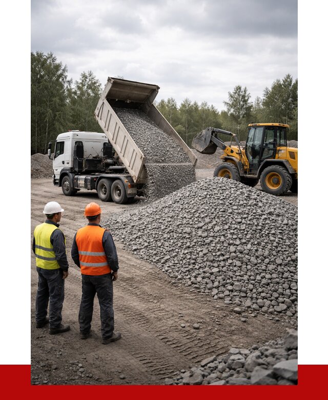 Гравийный щебень фракция 40-70 в Рузаевке от 9850р | ПРОНЕРУДРзв