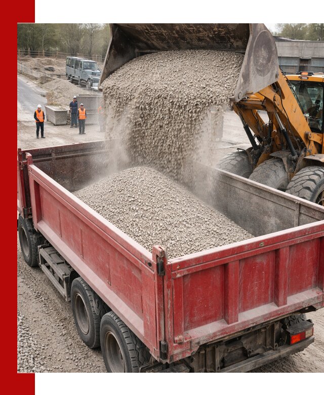 Купить известняковый щебень фракции 0-5 с доставкой в Рузаевке