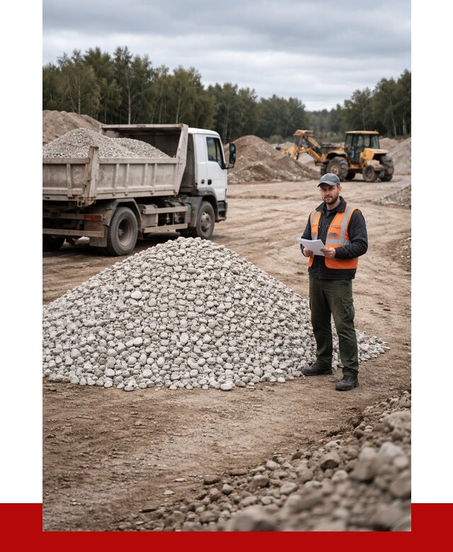 Доломитовый щебень в Рузаевке купить от 2281 р., ПРОНЕРУДРзв