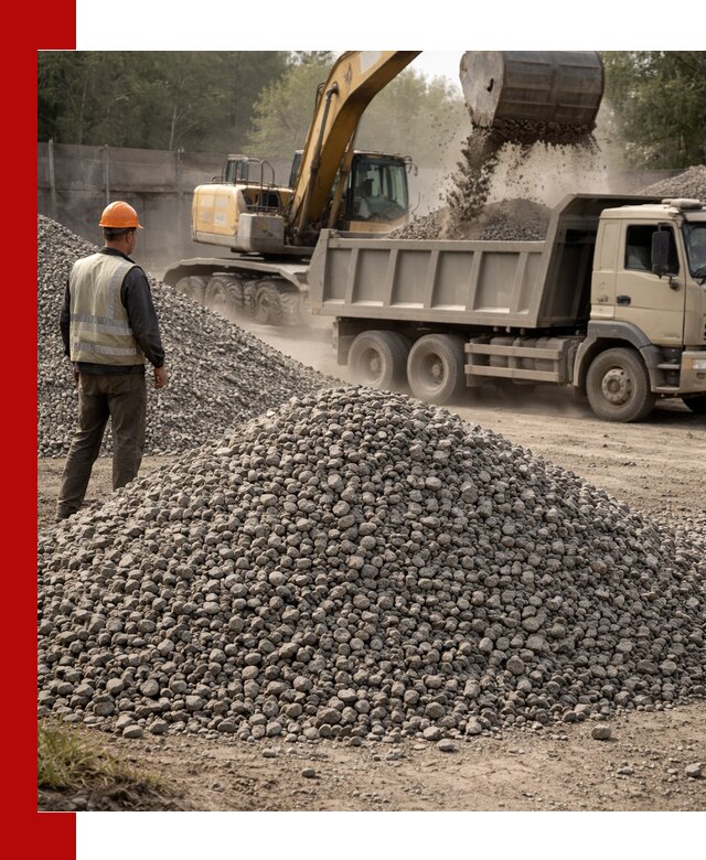 Шлаковый щебень фракция 5-20 с доставкой в Рузаевке