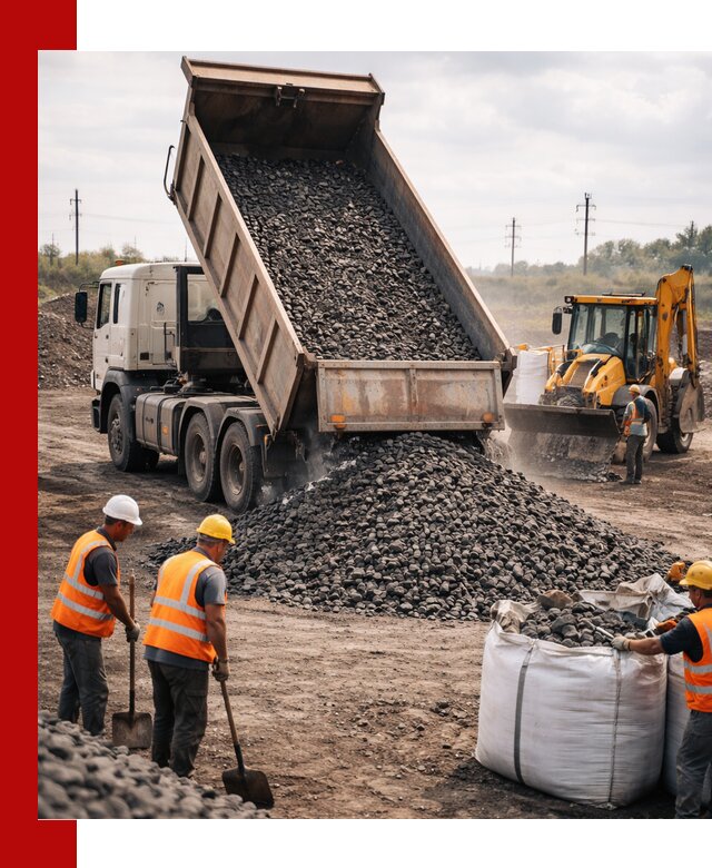 Шлаковый щебень фракция 40-70 с доставкой в Рузаевке