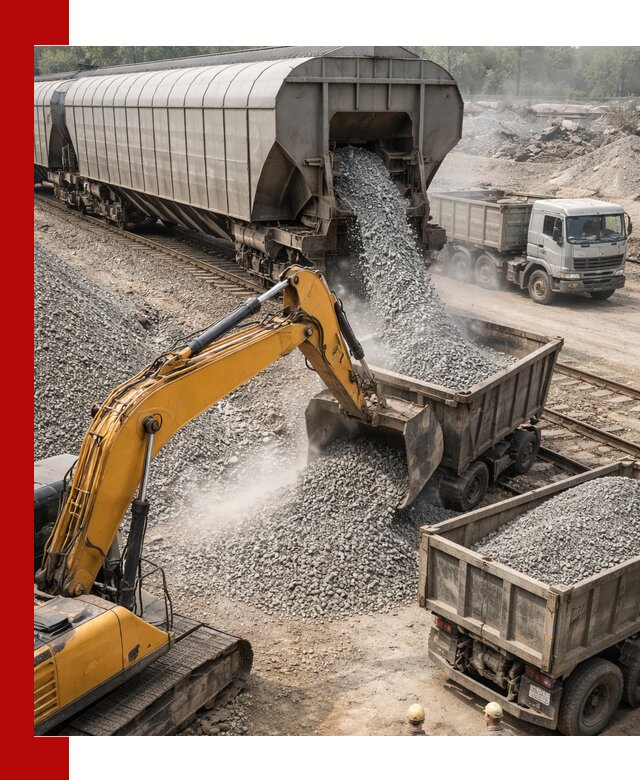 Доставка железнодорожного щебня в Рузаевке крупными партиями быстрого отгруза