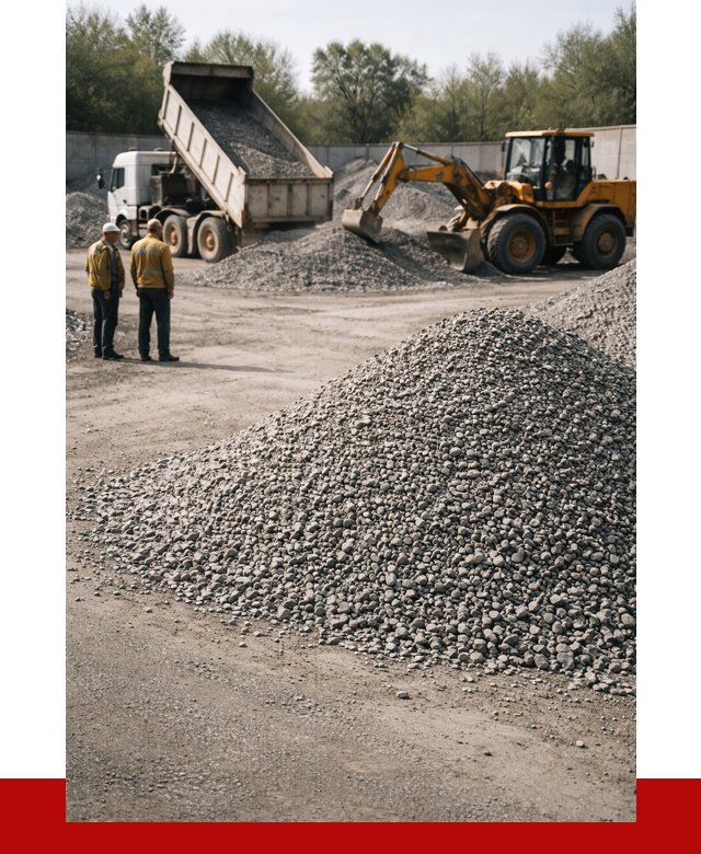 Вторичный щебень фр. 5-20 в Рузаевке от 1659 р. - ПРОНЕРУДРзв