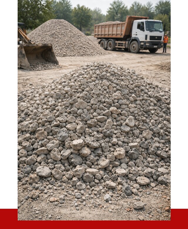 Вторичный щебень фракция 20-40 в Рузаевке от 2281 р ПРОНЕРУДРзв