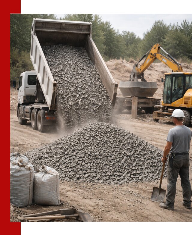 Доставка и продажа бетонного щебня в Рузаевке