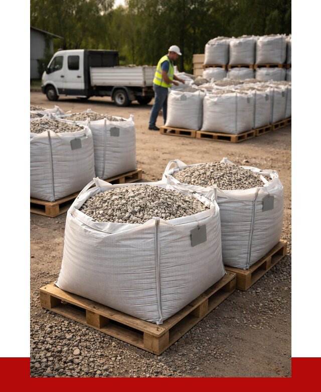 Щебень в мешках с доставкой в Рузаевке от 4355 р. | ПРОНЕРУДРзв