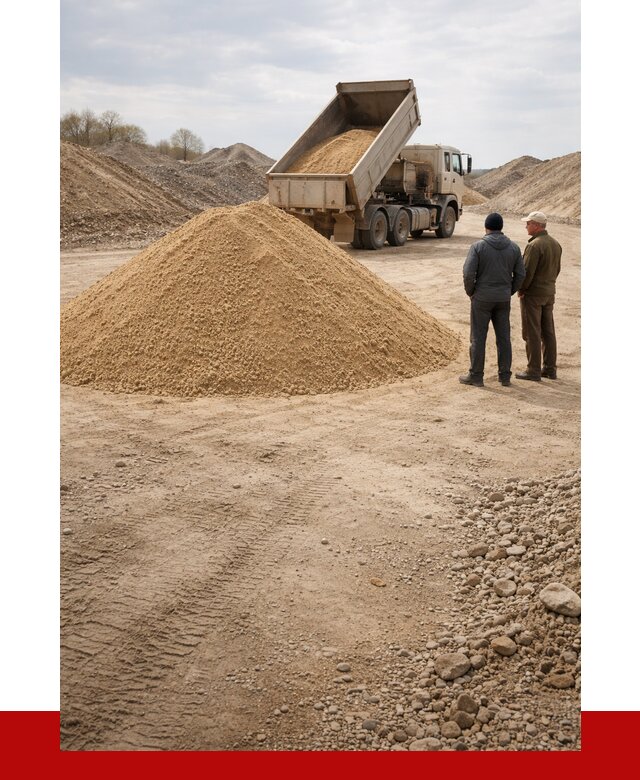 Карьерный песок крупнозернистый в Рузаевке от 8813 р | ПРОНЕРУДРзв