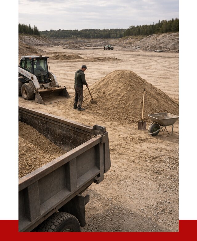 Карьерный песок среднезернистый в Рузаевке, от 2281 р. ПРОНЕРУДРзв