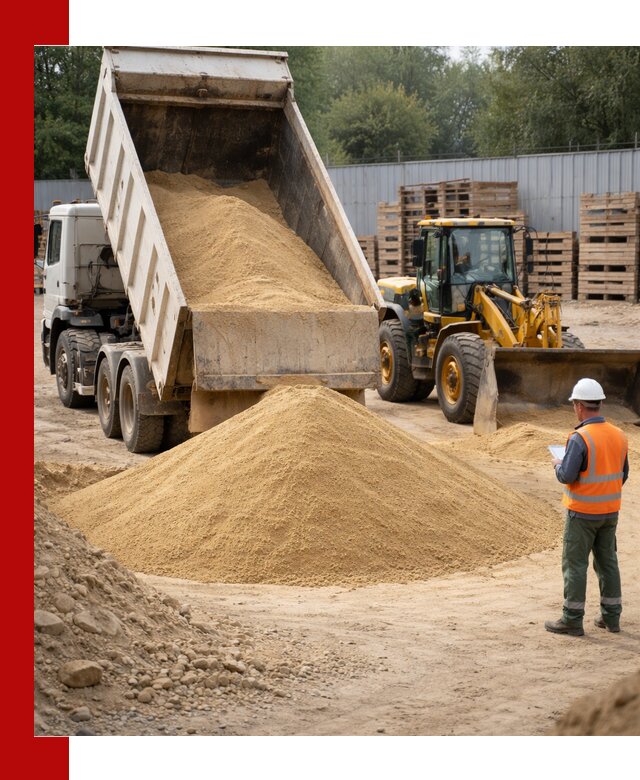 Доставка карьерного мелкозернистого песка в Рузаевке