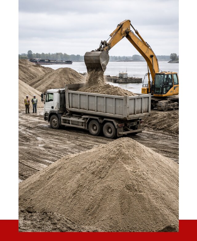 Купить речной песок навалом в Рузаевке от 1866 р., ПРОНЕРУДРзв