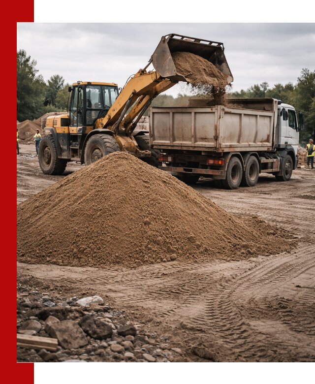 Доставка речного песка навалом в Рузаевке быстро и выгодно