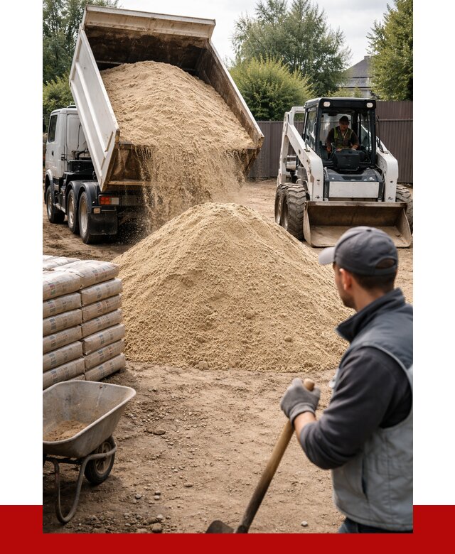 Мытый речной песок с доставкой в Рузаевке от 1503 р. | ПРОНЕРУДРзв