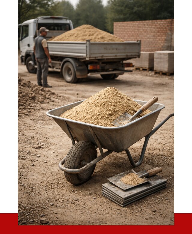 Песок для кладки в Рузаевке с доставкой от 2281 р. | ПРОНЕРУДРзв