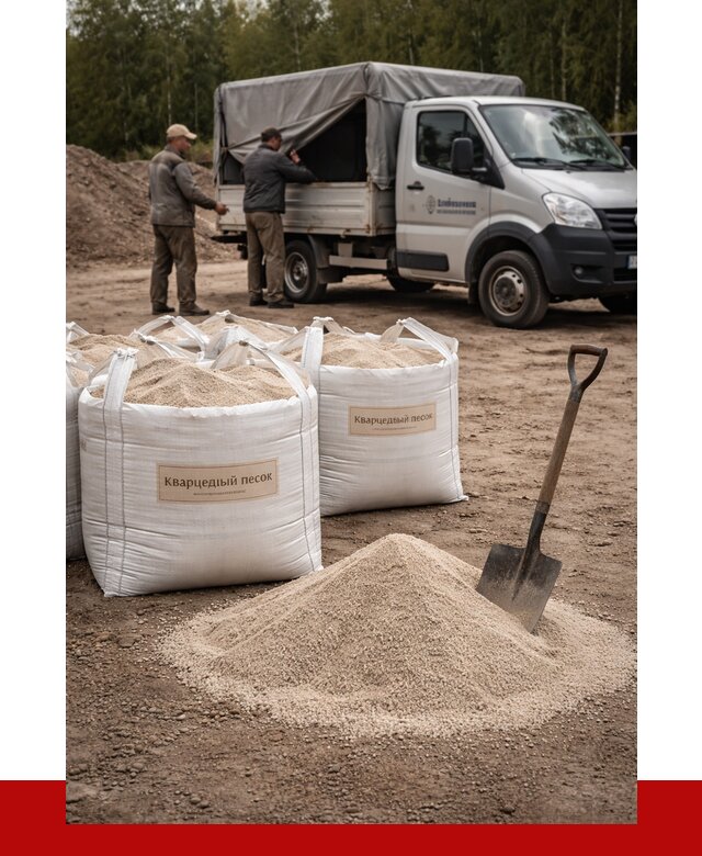 Кварцевый песок для пескоструя в Рузаевке от 4666 р. | ПРОНЕРУДРзв