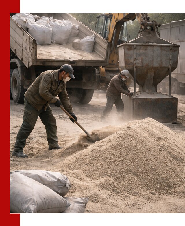 Кварцевый песок для пескоструя в Рузаевке — доставка и качество