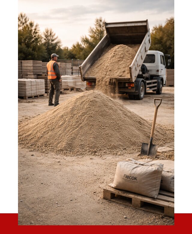 Купить сухой песок в Рузаевке с доставкой от 2488 р. | ПРОНЕРУДРзв