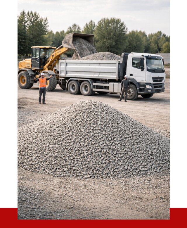 Купить мытый гравий в Рузаевке от 3629 р, доставка ПРОНЕРУДРзв