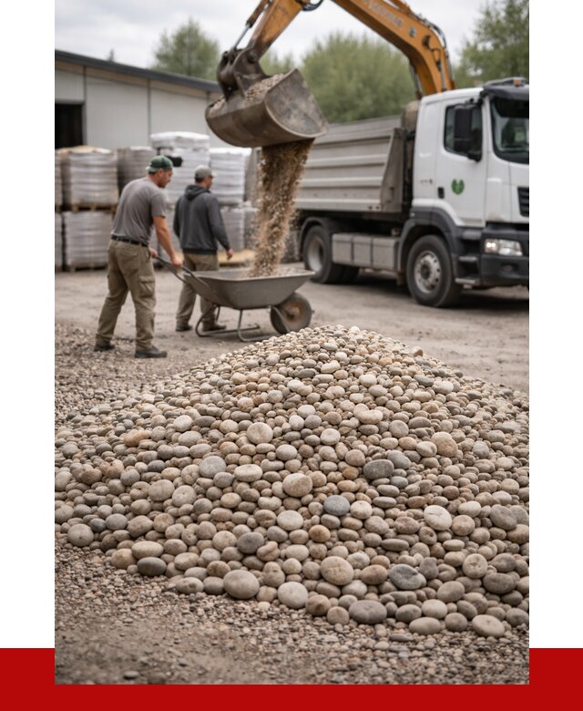 Галька декоративная в Рузаевке от 3318 р. за куб | ПРОНЕРУДРзв