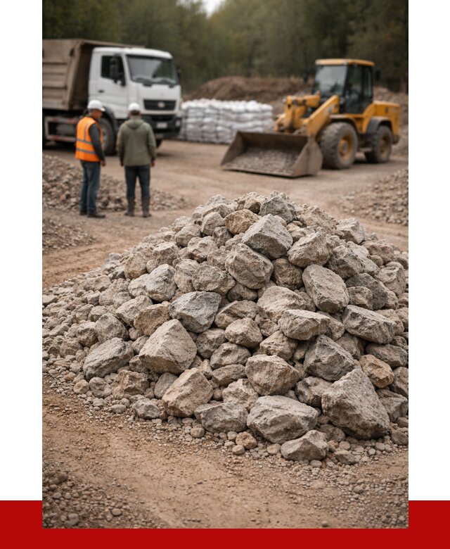 Купить бутовый камень с доставкой в Рузаевке от 2385 р. | ПРОНЕРУДРзв