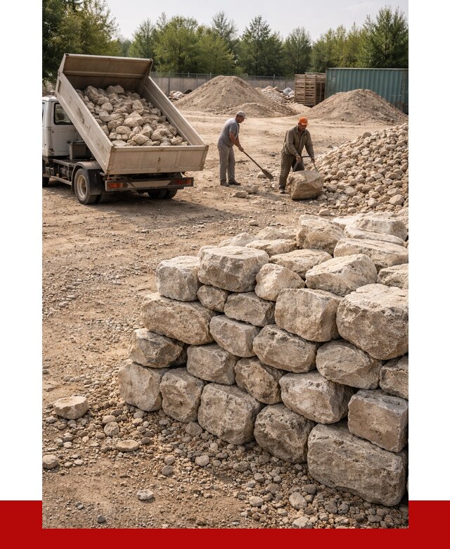 Бутовый камень известняковый в Рузаевке от 4355 р. | ПРОНЕРУДРзв