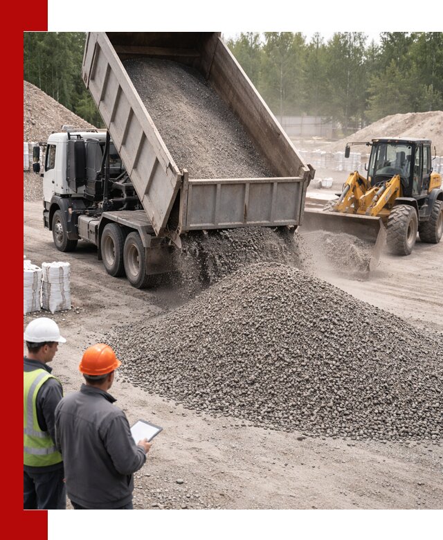 Доставка и продажа гранитного отсева 0-10 в Рузаевке