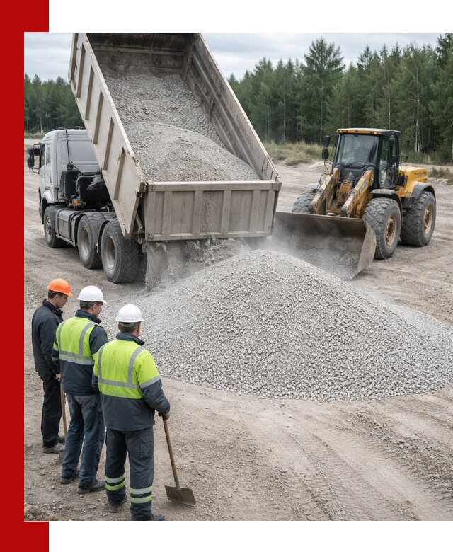 Известняковый отсев 0-5 доставка в Рузаевке быстро и выгодно