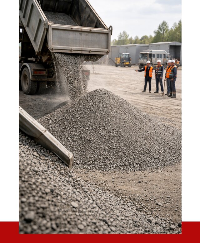 Гравийный отсев 0-5 в Рузаевке от 1244 р. с доставкой | ПРОНЕРУДРзв