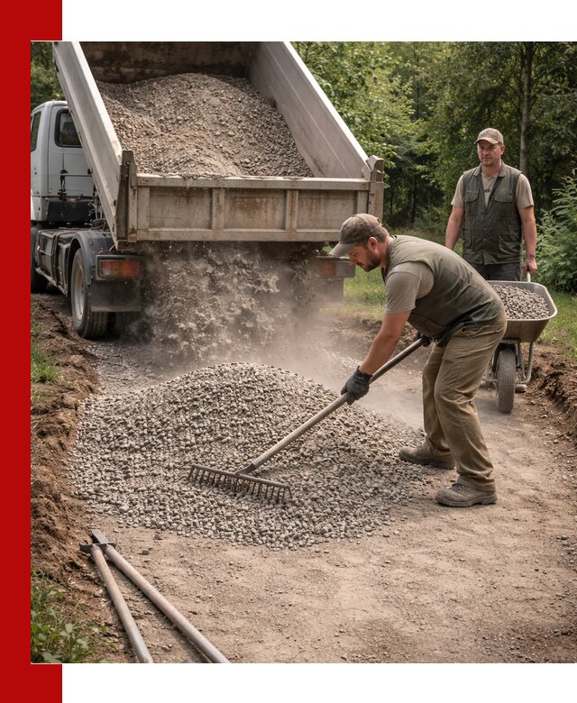 Каменная крошка для дорожек с доставкой в Рузаевке