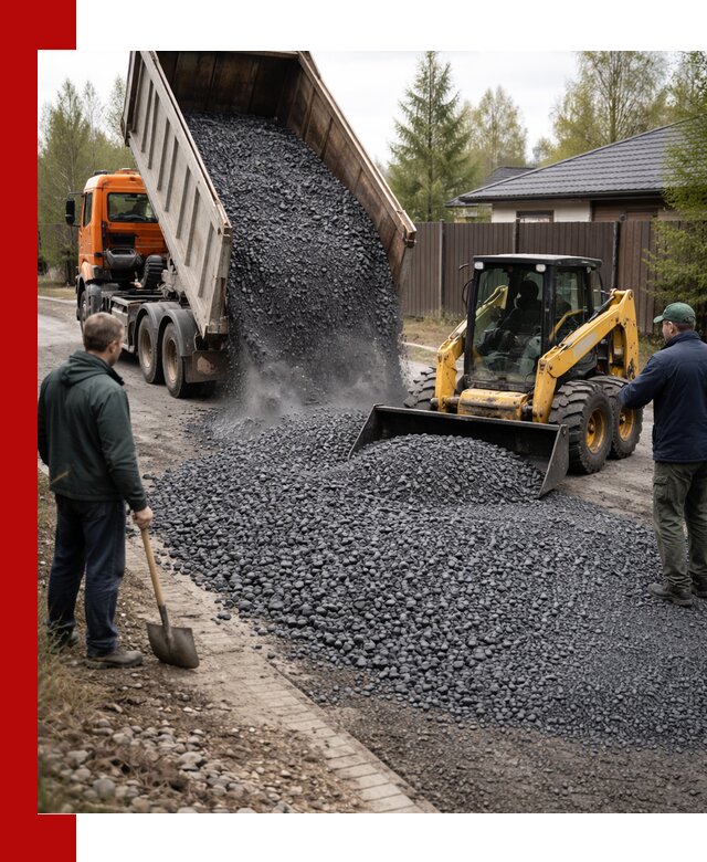 Крошка габбро с доставкой в Рузаевке для строительных работ