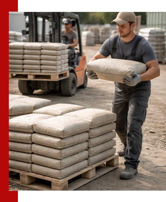 Доставка цемента в мешках оптом и в розницу в Рузаевке