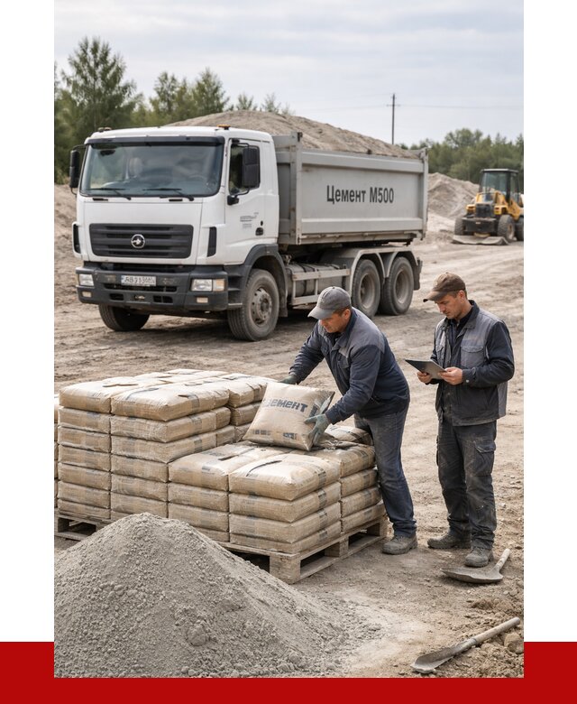 Купить цемент м500 с доставкой в Рузаевке от 5391 р. | ПРОНЕРУДРзв