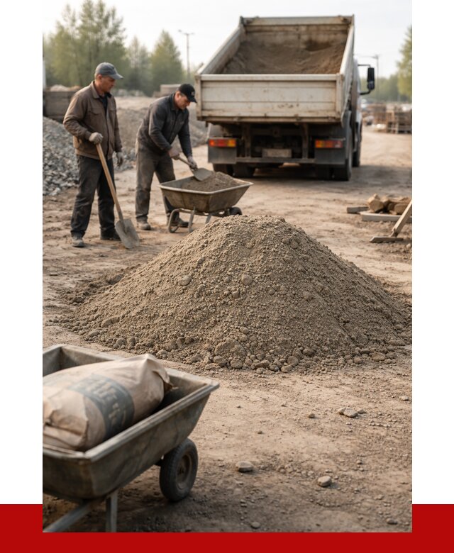 Цементно-песчаная смесь М150 в Рузаевке от 4873 р. | ПРОНЕРУДРзв
