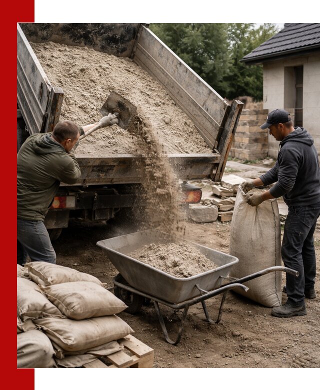 Качественная сухая смесь для кладки с доставкой в Рузаевке