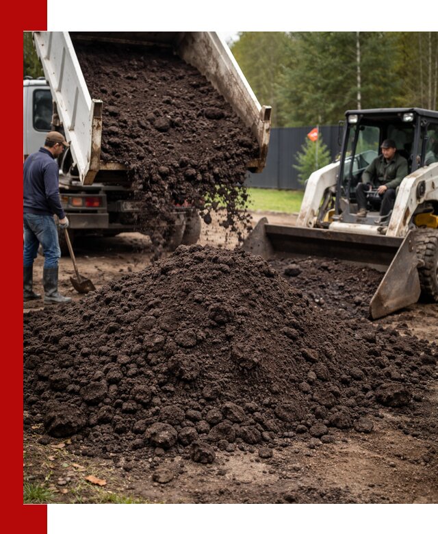Плодородный грунт с доставкой в Рузаевке для садов и огородов