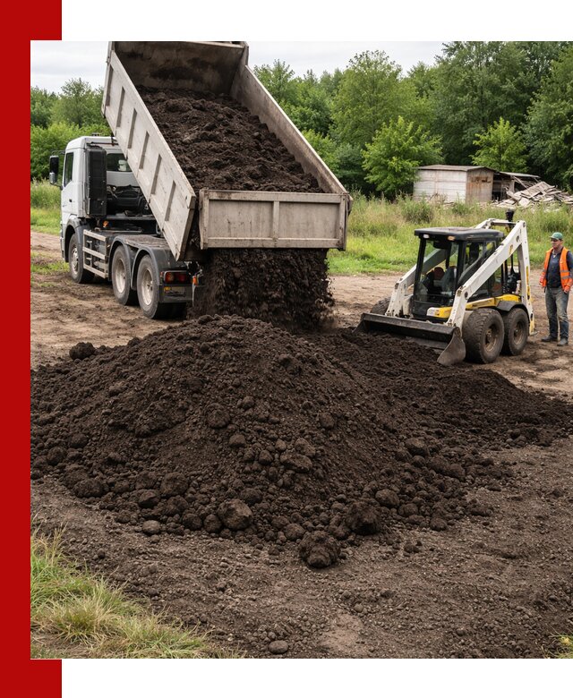 Поставка плодородной земли с доставкой самосвалом в Рузаевке