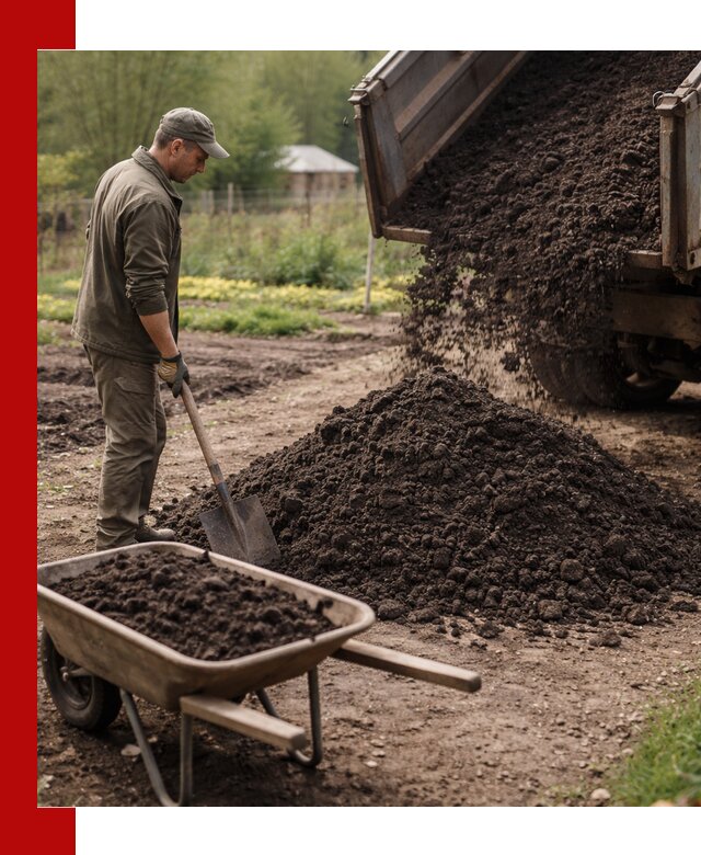 Доставка качественной земли для огорода в Рузаевке