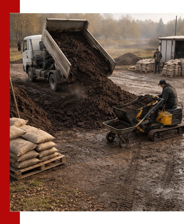 Кислый торф в доставке по выгодным ценам в Рузаевке