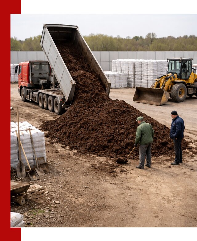 Доставка торфяных смесей оптом и в розницу в Рузаевке