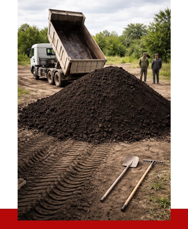 Купить чернозем навалом в Рузаевке от 1244 р. за куб | ПРОНЕРУДРзв
